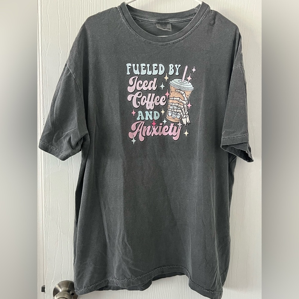 Comfort Colors Charcoal Graphic Tee
